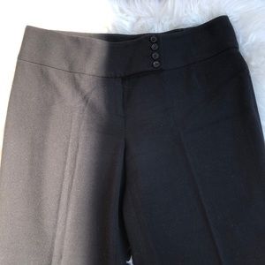 Loft petites black stretchy dress pant